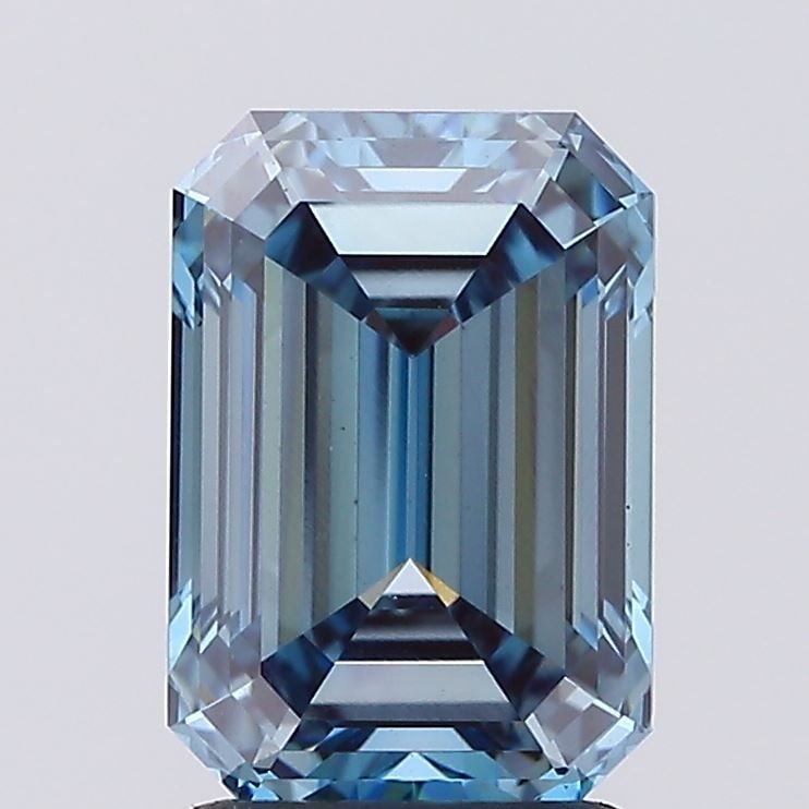 Loose Diamond - EMERALD 2.28ct Fancy Intense Blue VVS2 (1 of 1)