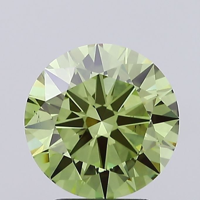 Loose Diamond - ROUND 3.0ct Fancy Vivid Green VS2: Loose Diamond - ROUND 3.0ct Fancy Vivid Green VS2 Source: This is a real non-mined Diamond that has been grown in a lab Shape: ROUND Carats: 3.0 Color: Fancy Vivid Green Certification: IGI Video: