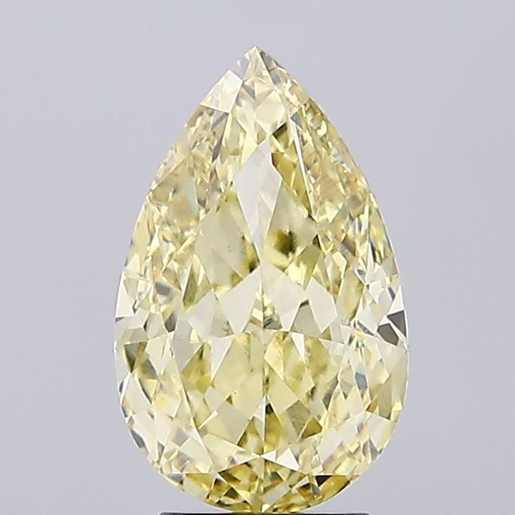 Loose Diamond - PEAR 4.15ct Fancy Intense Yellow VS1: Loose Diamond - PEAR 4.15ct Fancy Intense Yellow VS1 Source: This is a real non-mined Diamond that has been grown in a lab Shape: PEAR Carats: 4.15 Color: Fancy Intense Yellow Certification: IGI Video