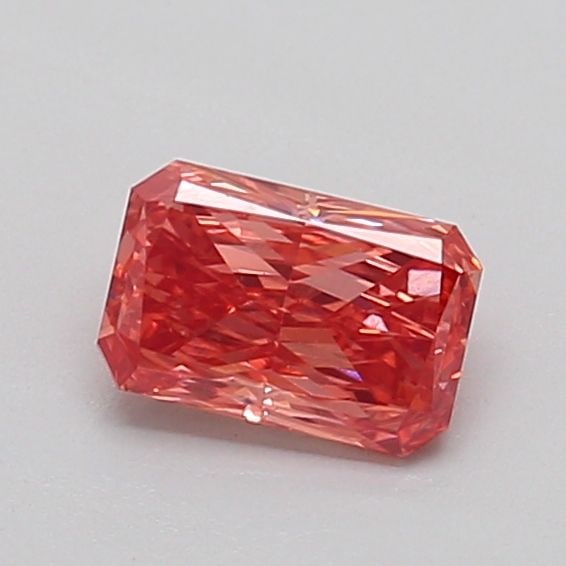 Loose Diamond - RADIANT 0.54ct Fancy Vivid Pink VS1: Loose Diamond - RADIANT 0.54ct Fancy Vivid Pink VS1 Source: This is a real non-mined Diamond that has been grown in a lab Shape: RADIANT Carats: 0.54 Color: Fancy Vivid Pink Certification: IGI Video: