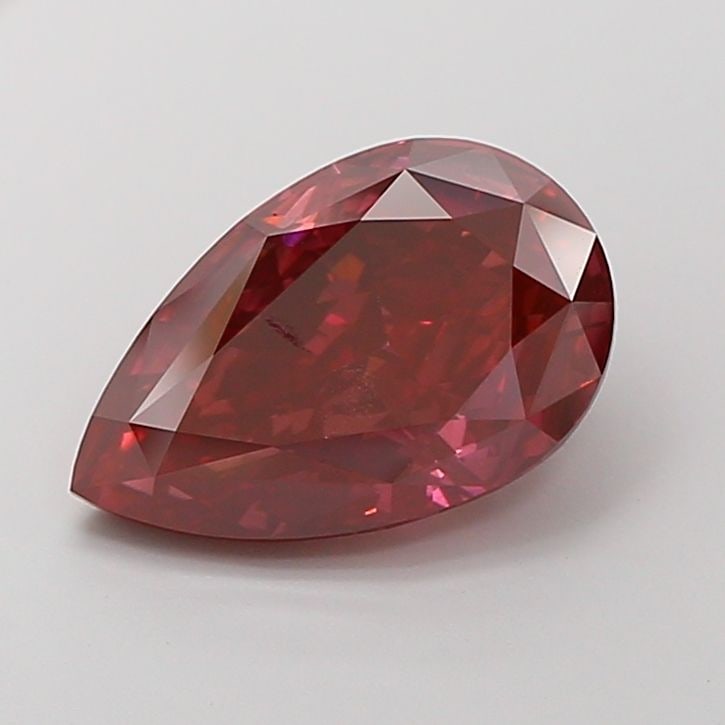 Loose Diamond - PEAR 6.15ct Fancy Vivid Red VS1 (1 of 1)