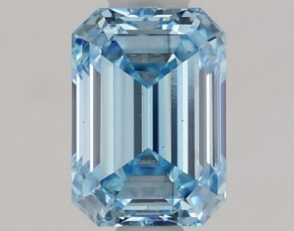 Loose Diamond - EMERALD 1.01ct Fancy Vivid Blue SI1: Loose Diamond - EMERALD 1.01ct Fancy Vivid Blue SI1 Source: This is a real non-mined Diamond that has been grown in a lab Shape: EMERALD Carats: 1.01 Color: Fancy Vivid Blue Certification: NONE Video: