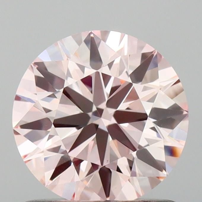 Ideal Loose Diamond - ROUND 0.96ct Fancy Light Pink VS1 (1 of 1)