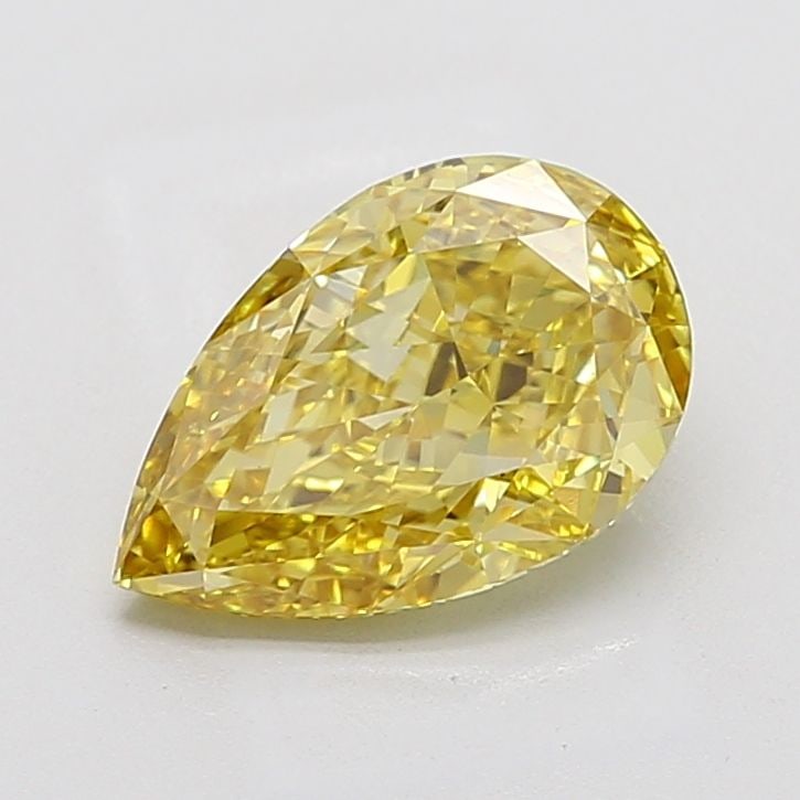 Loose Diamond - PEAR 3.3ct Fancy Intense Yellow VVS2: Loose Diamond - PEAR 3.3ct Fancy Intense Yellow VVS2 Source: This is a real non-mined Diamond that has been grown in a lab Shape: PEAR Carats: 3.3 Color: Fancy Intense Yellow Certification: IGI Video: