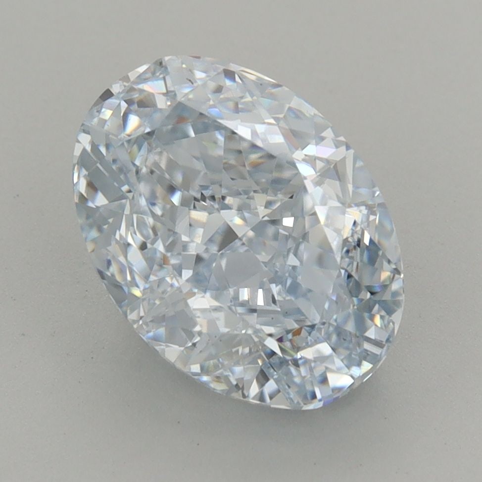 Loose Diamond - OVAL 3.61ct Fancy Blue VS1 (1 of 1)