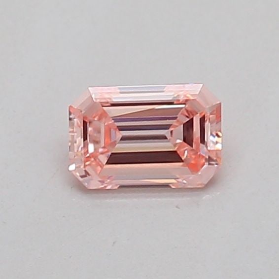 Loose Diamond - EMERALD 0.16ct Fancy Intense Pink VS2: Loose Diamond - EMERALD 0.16ct Fancy Intense Pink VS2 Source: This is a real non-mined Diamond that has been grown in a lab Shape: EMERALD Carats: 0.16 Color: Fancy Intense Pink Certification: IGI Vid