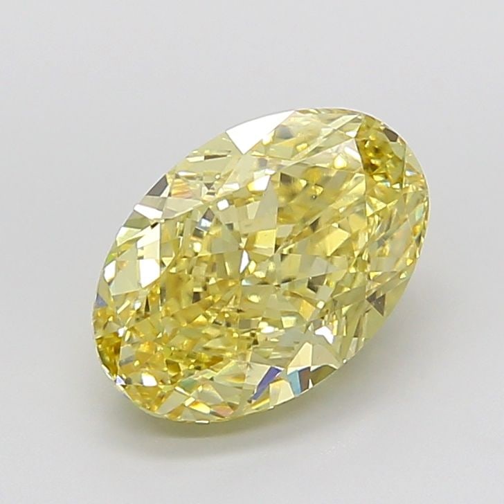 Loose Diamond - OVAL 5.09ct Fancy Intense Yellow VS1 (1 of 1)