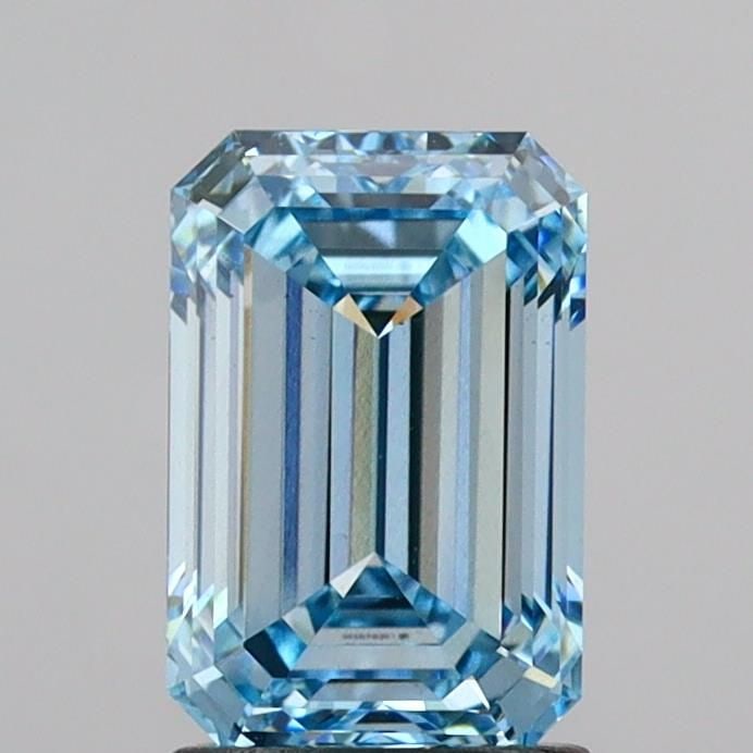 Loose Diamond - EMERALD 2.03ct Fancy Blue VS2 (1 of 1)