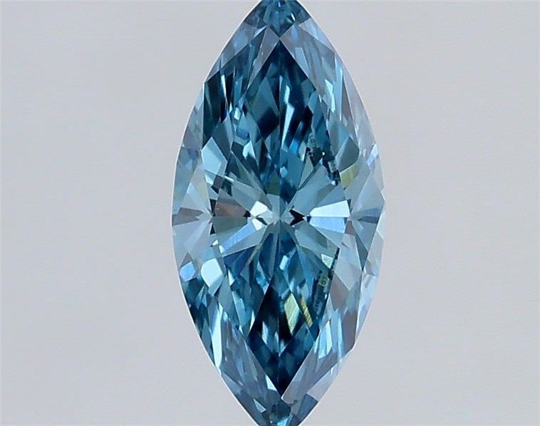 Loose Diamond - MARQUISE 0.3ct Fancy Vivid Blue VS1: Loose Diamond - MARQUISE 0.3ct Fancy Vivid Blue VS1 Source: This is a real non-mined Diamond that has been grown in a lab Shape: MARQUISE Carats: 0.3 Color: Fancy Vivid Blue Certification: IGI Video: