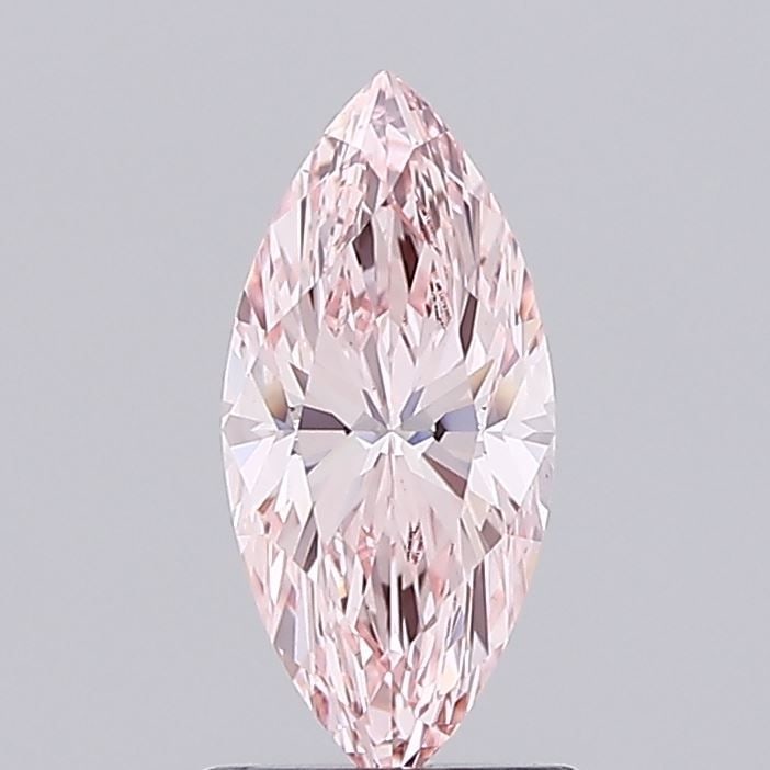 Loose Diamond - MARQUISE 1.01ct Fancy Vivid Pink VS1: Loose Diamond - MARQUISE 1.01ct Fancy Vivid Pink VS1 Source: This is a real non-mined Diamond that has been grown in a lab Shape: MARQUISE Carats: 1.01 Color: Fancy Vivid Pink Certification: IGI Video