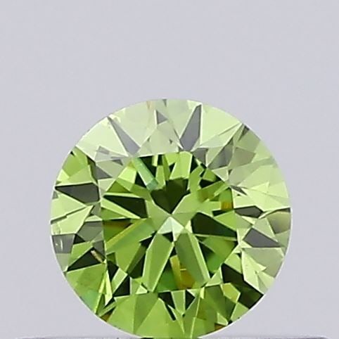 Loose Diamond - ROUND 0.27ct Fancy Vivid Green VS2: Loose Diamond - ROUND 0.27ct Fancy Vivid Green VS2 Source: This is a real non-mined Diamond that has been grown in a lab Shape: ROUND Carats: 0.27 Color: Fancy Vivid Green Certification: IGI Video: