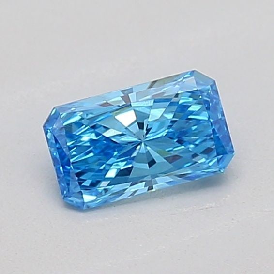 Loose Diamond - RADIANT 0.25ct Fancy Vivid Blue VVS2: Loose Diamond - RADIANT 0.25ct Fancy Vivid Blue VVS2 Source: This is a real non-mined Diamond that has been grown in a lab Shape: RADIANT Carats: 0.25 Color: Fancy Vivid Blue Certification: IGI The Di