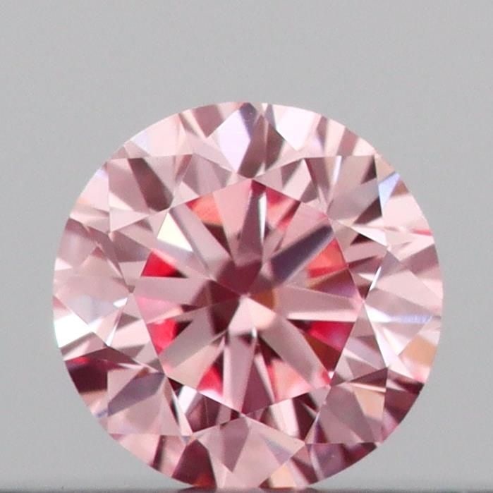 Loose Diamond - ROUND 0.13ct Fancy Intense Pink VS1: Loose Diamond - ROUND 0.13ct Fancy Intense Pink VS1 Source: This is a real non-mined Diamond that has been grown in a lab Shape: ROUND Carats: 0.13 Color: Fancy Intense Pink Certification: IGI Video: