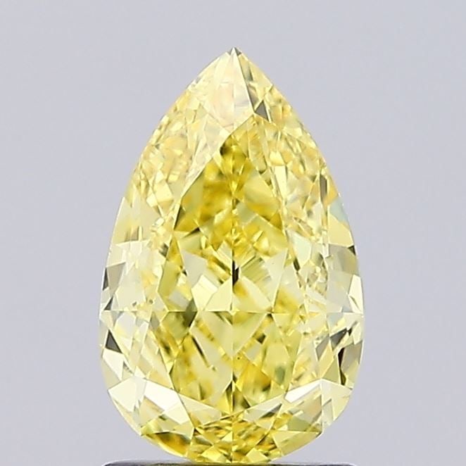 Loose Diamond - PEAR 1.74ct Fancy Vivid Yellow VS1 (1 of 1)