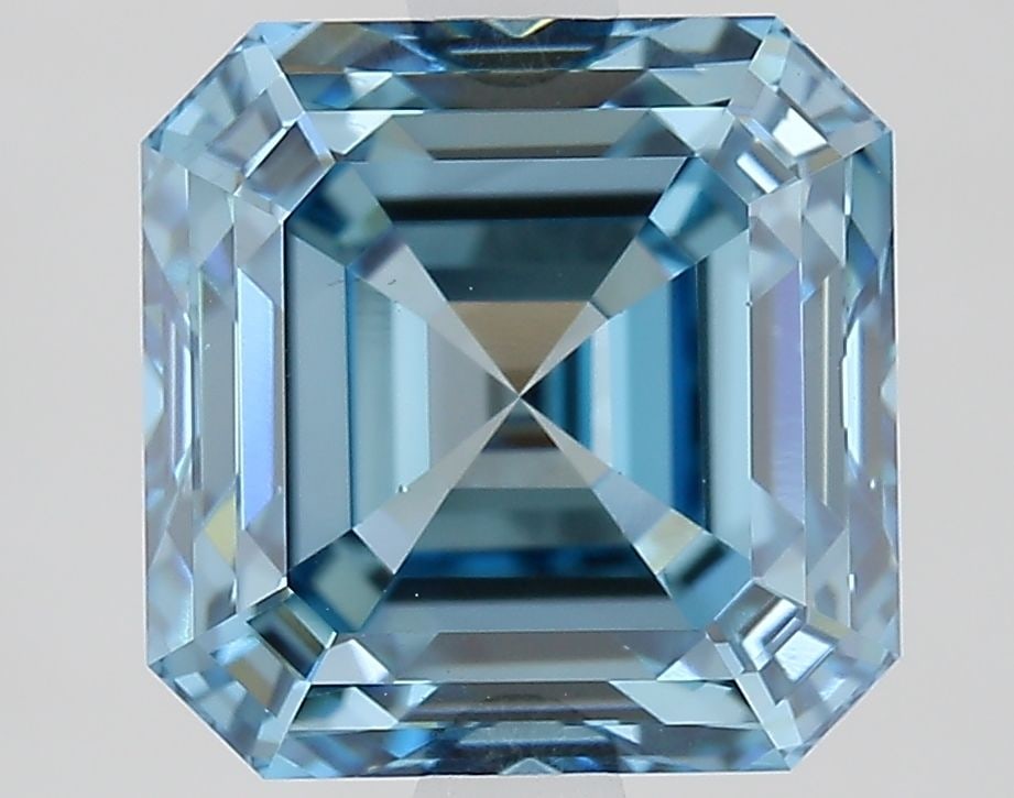 Loose Diamond - SQUARE EMERALD 3.27ct Fancy Vivid Blue VS1: Loose Diamond - SQUARE EMERALD 3.27ct Fancy Vivid Blue VS1 Source: This is a real non-mined Diamond that has been grown in a lab Shape: SQUARE EMERALD Carats: 3.27 Color: Fancy Vivid Blue Certificatio