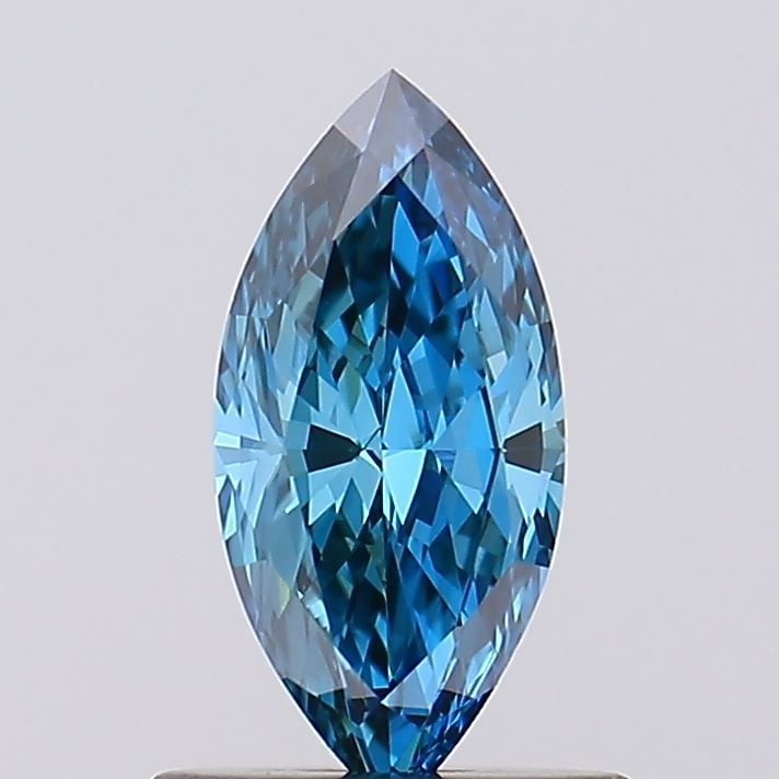 Loose Diamond - MARQUISE 0.61ct Fancy Vivid Blue VS1: Loose Diamond - MARQUISE 0.61ct Fancy Vivid Blue VS1 Source: This is a real non-mined Diamond that has been grown in a lab Shape: MARQUISE Carats: 0.61 Color: Fancy Vivid Blue Certification: NONE Vide