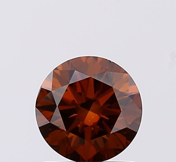 Loose Diamond - ROUND 1.01ct Fancy Deep Brown VS2 (1 of 1)