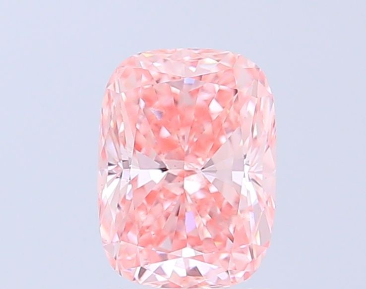 Loose Diamond - CUSHION MODIFIED 2.04ct Fancy Vivid Pink VS1: Loose Diamond - CUSHION MODIFIED 2.04ct Fancy Vivid Pink VS1 Source: This is a real non-mined Diamond that has been grown in a lab Shape: CUSHION MODIFIED Carats: 2.04 Color: Fancy Vivid Pink Certific