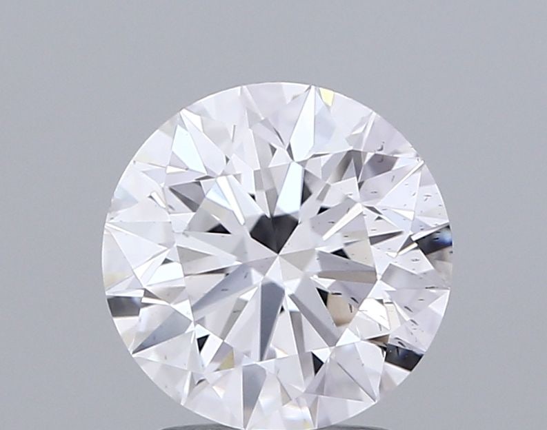 Loose Diamond - ROUND 2.1ct D SI1: Loose Diamond - ROUND 2.1ct D SI1 Source: This is a real non-mined Diamond that has been grown in a lab Shape: ROUND Carats: 2.1 Color: D Clarity: SI1 Certification: NONE Video: