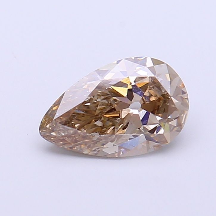 Loose Diamond - PEAR 1.16ct Fancy Light Brown VVS2: Loose Diamond - PEAR 1.16ct Fancy Light Brown VVS2 Source: This is a real non-mined Diamond that has been grown in a lab Shape: PEAR Carats: 1.16 Color: Fancy Light Brown Certification: IGI Video: