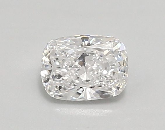 Loose Diamond - CUSHION MODIFIED 0.58ct D VVS2: Loose Diamond - CUSHION MODIFIED 0.58ct D VVS2 Source: This is a real non-mined Diamond that has been grown in a lab Shape: CUSHION MODIFIED Carats: 0.58 Color: D Clarity: VVS2 Certification: IGI Vide