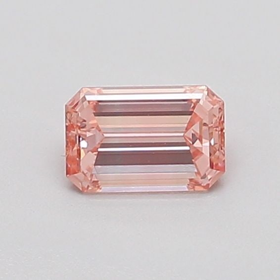 Loose Diamond - EMERALD 0.41ct Fancy Intense Brownish Pink VS1: Loose Diamond - EMERALD 0.41ct Fancy Intense Brownish Pink VS1 Source: This is a real non-mined Diamond that has been grown in a lab Shape: EMERALD Carats: 0.41 Color: Fancy Intense Brownish Pink