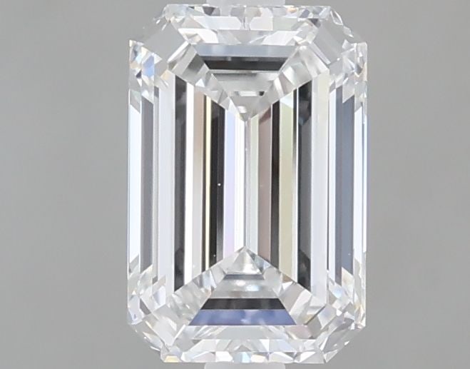 Loose Diamond - EMERALD 1.1ct E VVS2: Loose Diamond - EMERALD 1.1ct E VVS2 Source: This is a real non-mined Diamond that has been grown in a lab Shape: EMERALD Carats: 1.1 Color: E Clarity: VVS2 Certification: NONE Video: