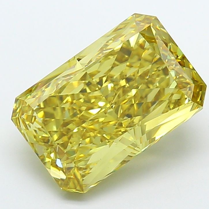 Loose Diamond - RADIANT 8.25ct Fancy Intense Yellow VS1: Loose Diamond - RADIANT 8.25ct Fancy Intense Yellow VS1 Source: This is a real non-mined Diamond that has been grown in a lab Shape: RADIANT Carats: 8.25 Color: Fancy Intense Yellow Certification: IGI