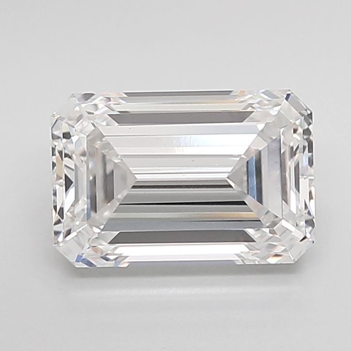Loose Diamond - EMERALD 3.09ct D VS1: Loose Diamond - EMERALD 3.09ct D VS1 Source: This is a real non-mined Diamond that has been grown in a lab Shape: EMERALD Carats: 3.09 Color: D Clarity: VS1 Certification: IGI Video: Video Link The