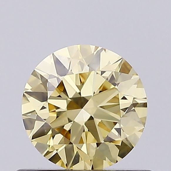 Ideal Loose Diamond - ROUND 0.49ct Fancy Light Brownish Yellow VS1: Ideal Loose Diamond - ROUND 0.49ct Fancy Light Brownish Yellow VS1 Source: This is a real non-mined Diamond that has been grown in a lab Shape: ROUND Carats: 0.49 Color: Fancy Light Brownish Yellow