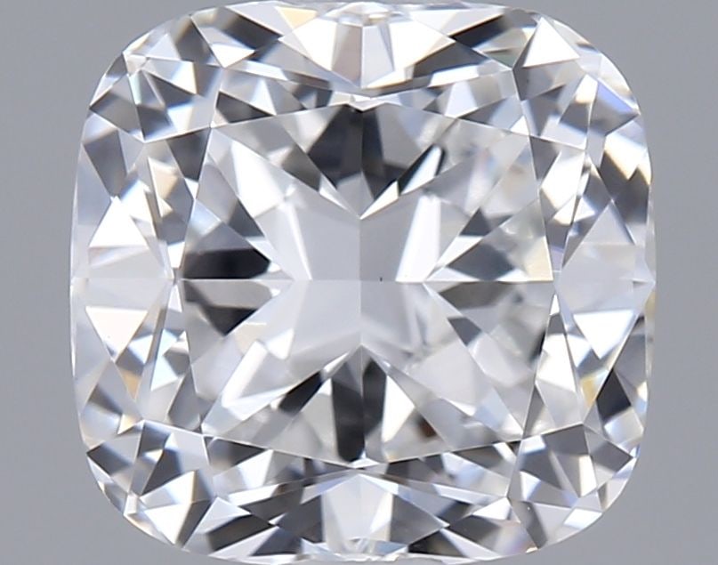 Loose Diamond - CUSHION MODIFIED 1.55ct D VVS2: Loose Diamond - CUSHION MODIFIED 1.55ct D VVS2 Source: This is a real non-mined Diamond that has been grown in a lab Shape: CUSHION MODIFIED Carats: 1.55 Color: D Clarity: VVS2 Certification: IGI Vide