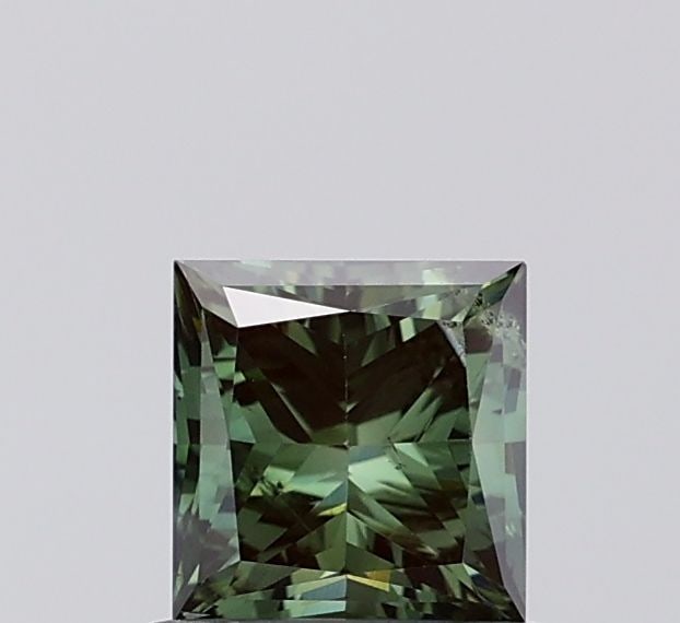 Loose Diamond - PRINCESS 1.0ct Fancy Deep Green I1: Loose Diamond - PRINCESS 1.0ct Fancy Deep Green I1 Source: This is a real non-mined Diamond that has been grown in a lab Shape: PRINCESS Carats: 1.0 Color: Fancy Deep Green Certification: IGI Video: