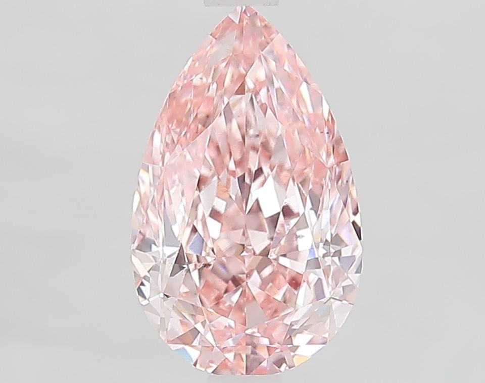 Loose Diamond - PEAR 2.51ct Fancy Vivid Pink VS1: Loose Diamond - PEAR 2.51ct Fancy Vivid Pink VS1 Source: This is a real non-mined Diamond that has been grown in a lab Shape: PEAR Carats: 2.51 Color: Fancy Vivid Pink Certification: IGI Video: Video