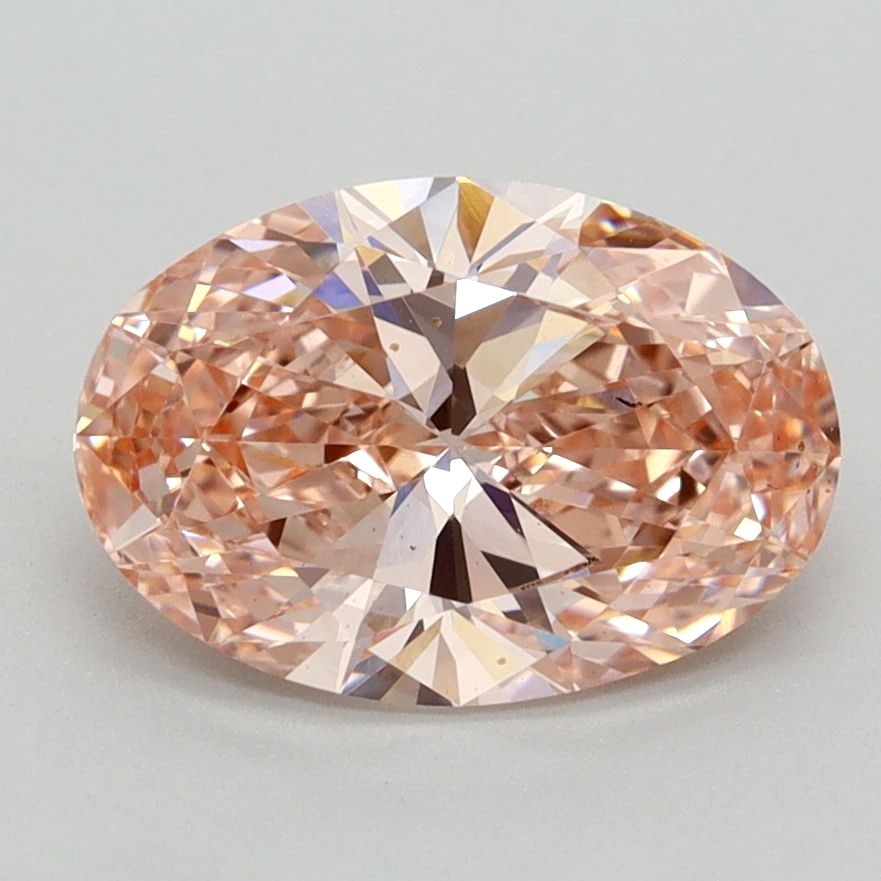 Loose Diamond - OVAL 1.96ct Fancy Intense Pink VVS2: Loose Diamond - OVAL 1.96ct Fancy Intense Pink VVS2 Source: This is a real non-mined Diamond that has been grown in a lab Shape: OVAL Carats: 1.96 Color: Fancy Intense Pink Certification: IGI Video: