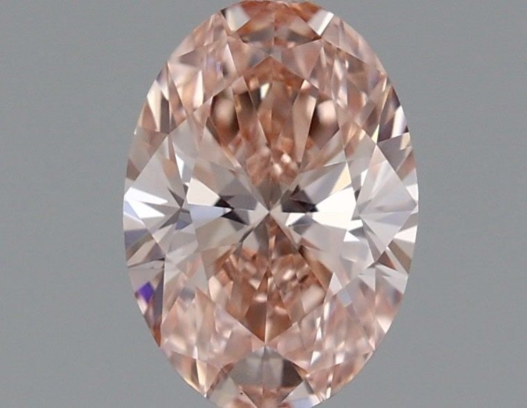 Loose Diamond - OVAL 0.46ct Fancy Vivid Pink VS1: Loose Diamond - OVAL 0.46ct Fancy Vivid Pink VS1 Source: This is a real non-mined Diamond that has been grown in a lab Shape: OVAL Carats: 0.46 Color: Fancy Vivid Pink Certification: IGI Video: Video