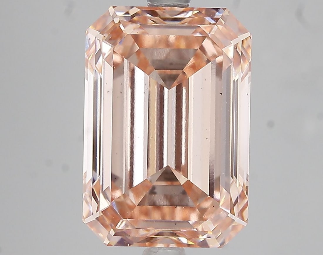 Loose Diamond - EMERALD 7.12ct Fancy Intense Pink VS2: Loose Diamond - EMERALD 7.12ct Fancy Intense Pink VS2 Source: This is a real non-mined Diamond that has been grown in a lab Shape: EMERALD Carats: 7.12 Color: Fancy Intense Pink Certification: IGI Vid