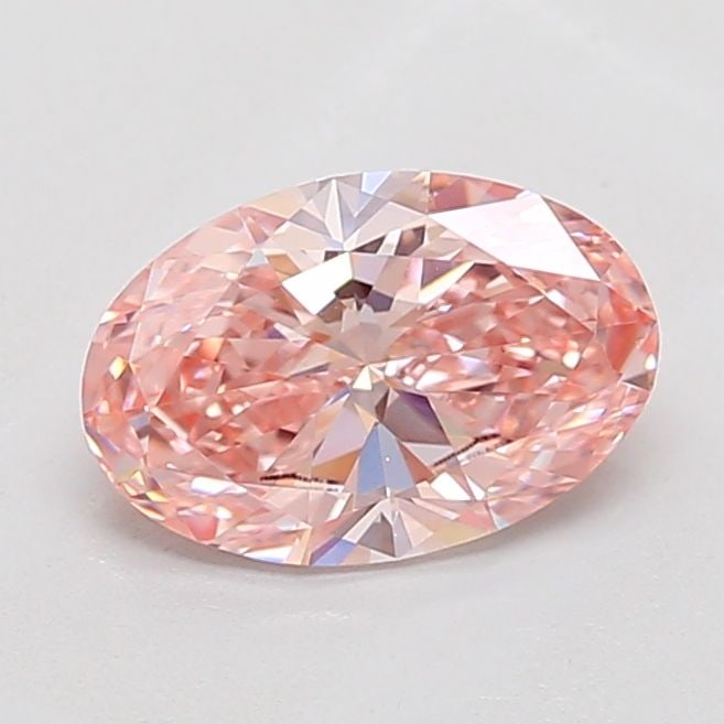 Loose Diamond - OVAL 1.0ct Fancy Vivid Pink VS1: Loose Diamond - OVAL 1.0ct Fancy Vivid Pink VS1 Source: This is a real non-mined Diamond that has been grown in a lab Shape: OVAL Carats: 1.0 Color: Fancy Vivid Pink Certification: IGI Video: