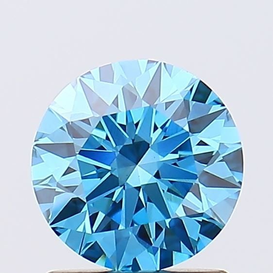 Ideal Loose Diamond - ROUND 1.28ct Fancy Vivid Blue VS1 (1 of 1)
