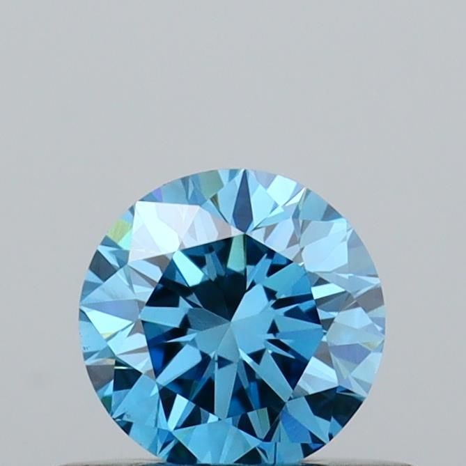 Loose Diamond - ROUND 0.39ct Fancy Vivid Blue VS1: Loose Diamond - ROUND 0.39ct Fancy Vivid Blue VS1 Source: This is a real non-mined Diamond that has been grown in a lab Shape: ROUND Carats: 0.39 Color: Fancy Vivid Blue Certification: IGI Video: