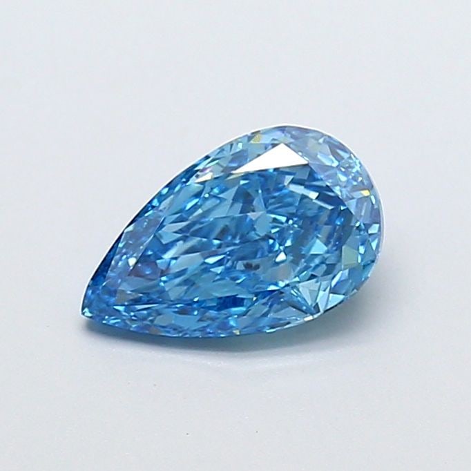 Loose Diamond - PEAR 1.02ct Fancy Vivid Blue VVS2: Loose Diamond - PEAR 1.02ct Fancy Vivid Blue VVS2 Source: This is a real non-mined Diamond that has been grown in a lab Shape: PEAR Carats: 1.02 Color: Fancy Vivid Blue Certification: IGI Video: