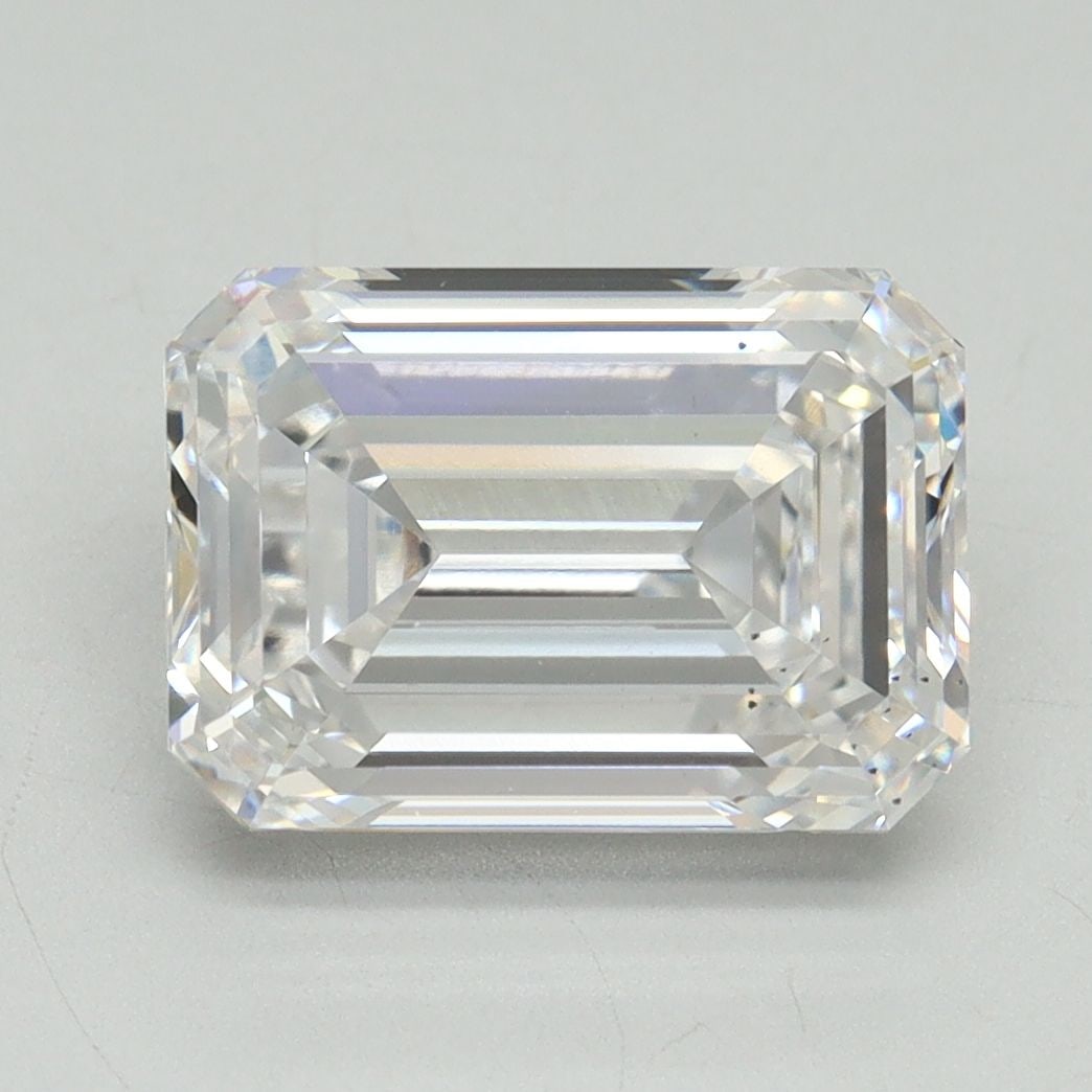 Loose Diamond - EMERALD 4.05ct D VS2: Loose Diamond - EMERALD 4.05ct D VS2 Source: This is a real non-mined Diamond that has been grown in a lab Shape: EMERALD Carats: 4.05 Color: D Clarity: VS2 Certification: IGI Video: