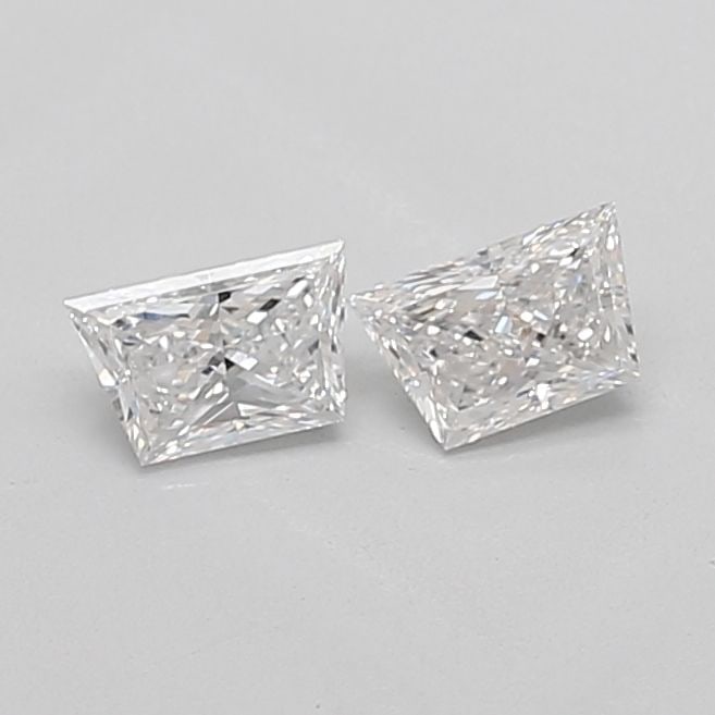 Loose Diamond - TRAPEZOID 0.67ct E VS1: Loose Diamond - TRAPEZOID 0.67ct E VS1 Source: This is a real non-mined Diamond that has been grown in a lab Shape: TRAPEZOID Carats: 0.67 Color: E Clarity: VS1 Certification: NONE Video: