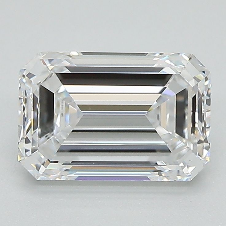 Loose Diamond - EMERALD 2.04ct D VS1: Loose Diamond - EMERALD 2.04ct D VS1 Source: This is a real non-mined Diamond that has been grown in a lab Shape: EMERALD Carats: 2.04 Color: D Clarity: VS1 Certification: IGI Video: Video Link The