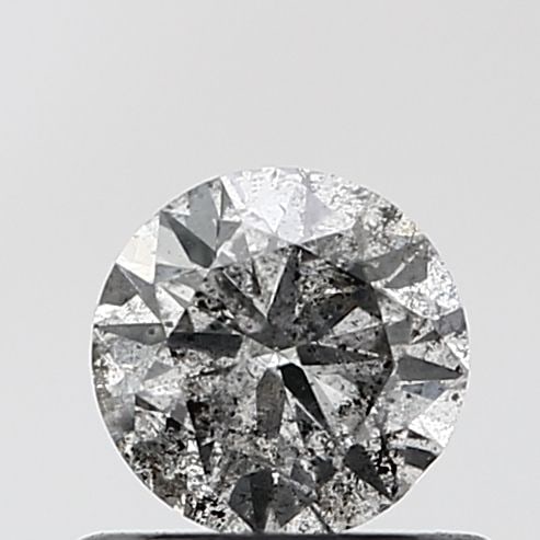 Loose Diamond - ROUND 0.52ct Salt and Pepper VVS1: Loose Diamond - ROUND 0.52ct Salt and Pepper VVS1 Source: Natural Shape: ROUND Carats: 0.52 Color: Salt and Pepper Certification: NONE Video: Video Link The Diamond Depot Guarantee: All items in this