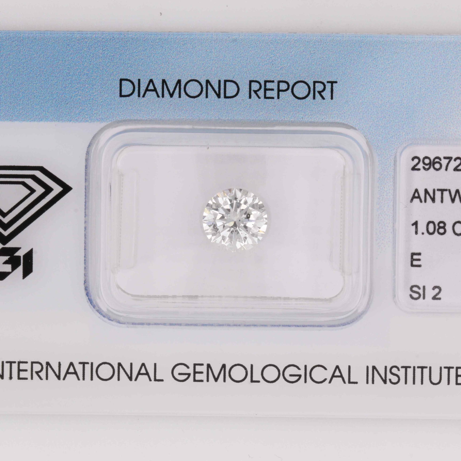 Loose Diamond - ROUND 1.08ct E SI2 (1 of 1)