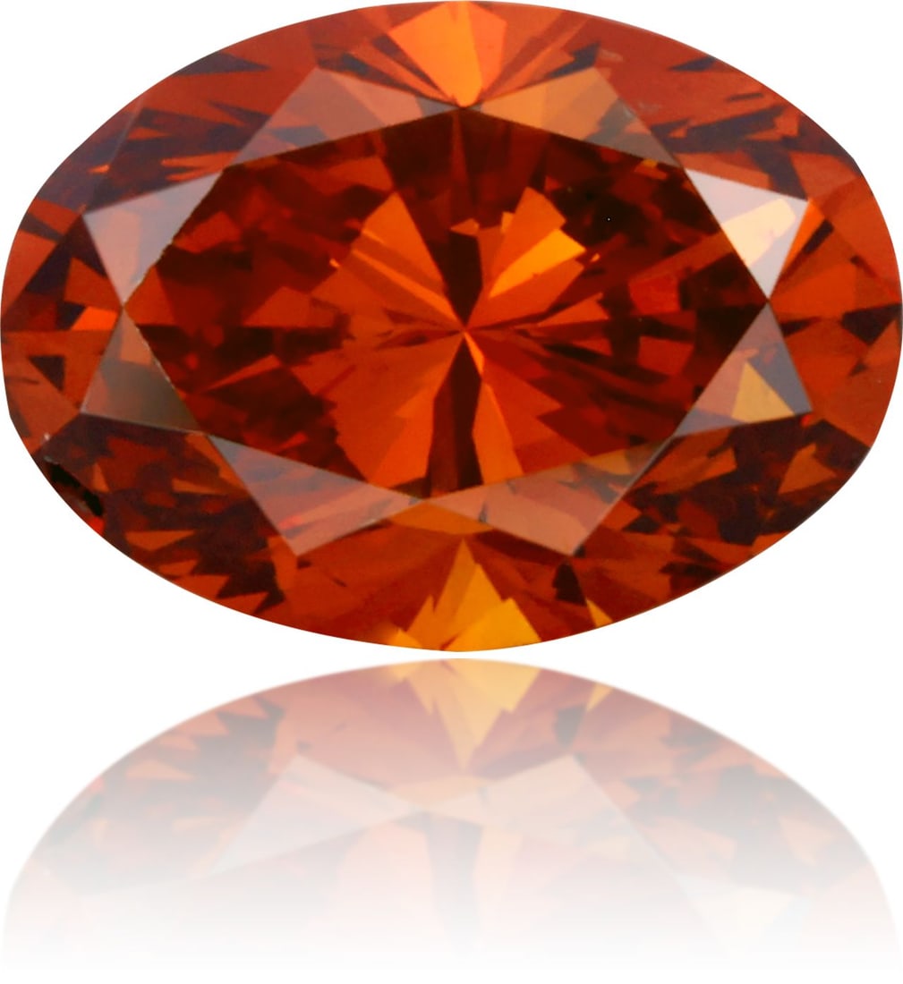 Loose Diamond - OVAL 1.32ct Fancy Deep Orange SI2 (1 of 1)
