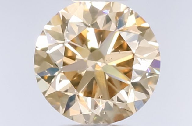 Loose Diamond - ROUND 0.51ct Fancy Brown Yellow SI2: Loose Diamond - ROUND 0.51ct Fancy Brown Yellow SI2 Source: Natural Shape: ROUND Carats: 0.51 Color: Fancy Brown Yellow Certification: GIA Video: