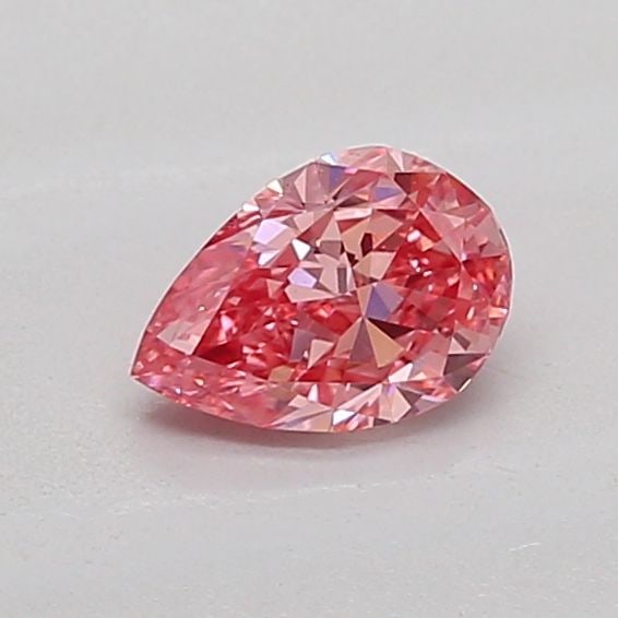 Loose Diamond - PEAR 0.5ct Fancy Vivid Pink VS1 (1 of 1)