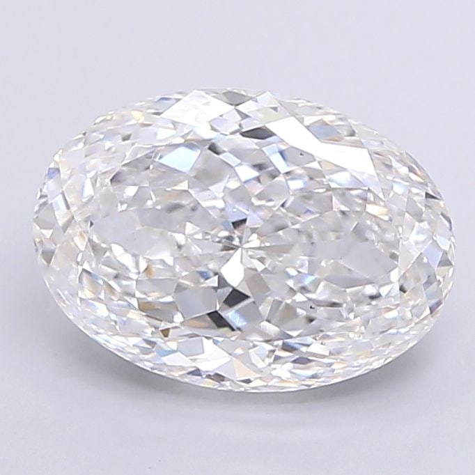 Loose Diamond - OVAL 2.56ct E VS1: Loose Diamond - OVAL 2.56ct E VS1 Source: This is a real non-mined Diamond that has been grown in a lab Shape: OVAL Carats: 2.56 Color: E Clarity: VS1 Certification: IGI Video:
