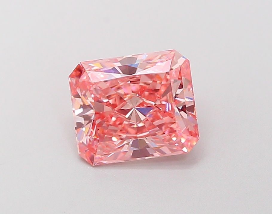 Loose Diamond - RADIANT 1.82ct Fancy Vivid Pink VS1: Loose Diamond - RADIANT 1.82ct Fancy Vivid Pink VS1 Source: This is a real non-mined Diamond that has been grown in a lab Shape: RADIANT Carats: 1.82 Color: Fancy Vivid Pink Certification: NONE